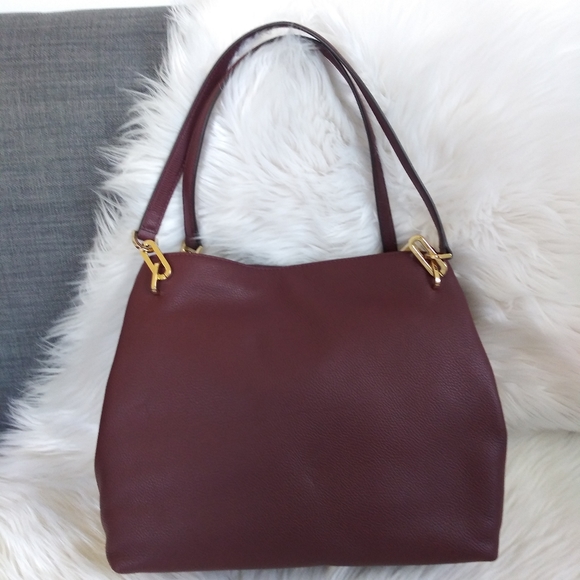 NWT MICHAEL KORS LEIGHTON LARGE SHOULDER BAG - Picture 6 of 8